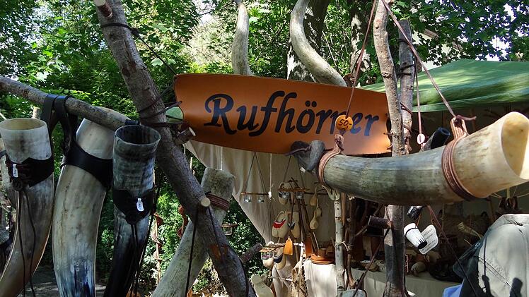 Allerley zum Kaufen boten die Händler am Mittelaltermarkt.
