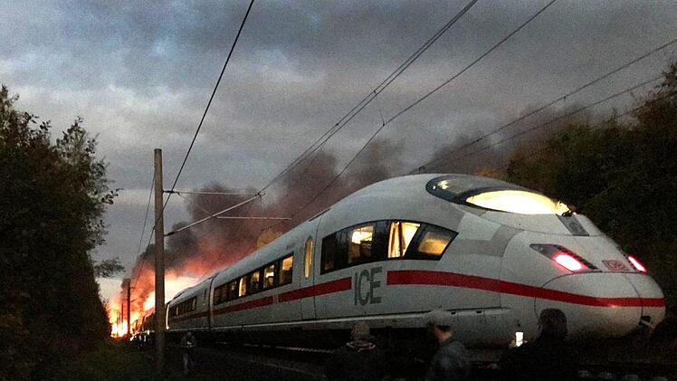 Auf der ICE-Strecke Köln-Frankfurt kommt es am Freitag (12. Oktober 2018) zu Verspätungen. Foto: Ute Lange/dpa