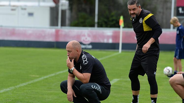 Bayreuths Trainer Timo Rost.  Foto: Peter Mularczyk