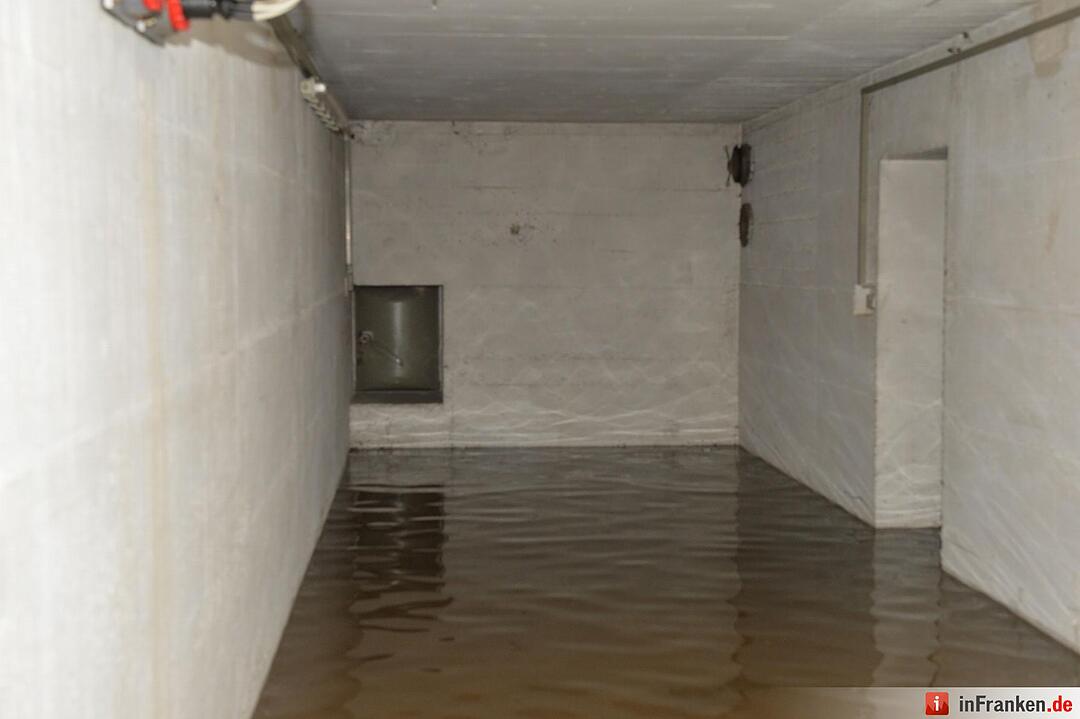 Wasserrohrbruch in Bamberg