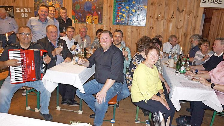 Stefan Martin sorgte für Stimmungsmusik. Foto: Richard Sänger