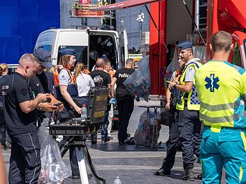 Geb&auml;udebrand in Br&uuml;ssel