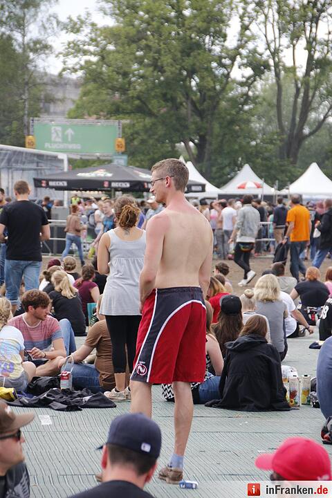 Rock im Park 2016 - Das Festivalgelände am Samstag