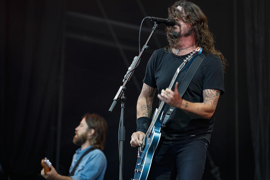 Die Foo Fighters bei Rock im Park 2018.