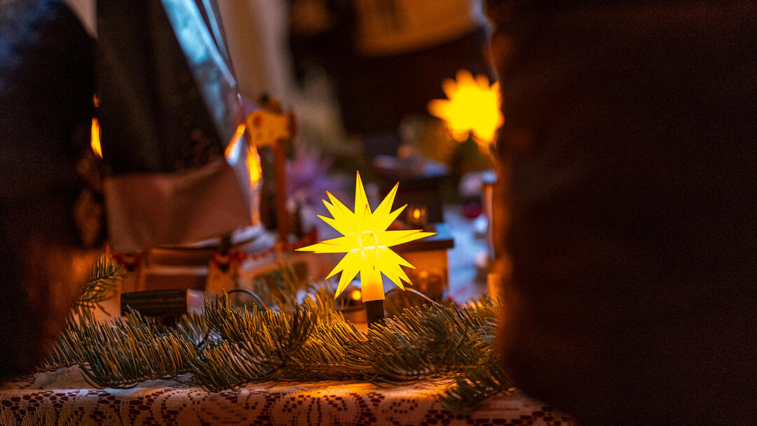 R&ouml;delsee, Traditioneller Weihnachtsmarkt rund um das Schloss