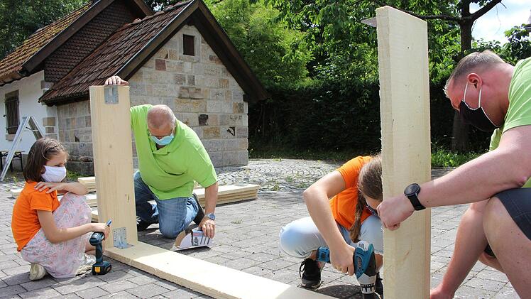 Im Sommer erstellten die Kinder der Jugendgruppe Funky Fruits jn Bad Brückenau Gemüsebeete. Ein Förderprogramm vom Amt für Ländliche Entwicklung sorgte für finanzielle Unterstützung. Archiv/Julia Raab