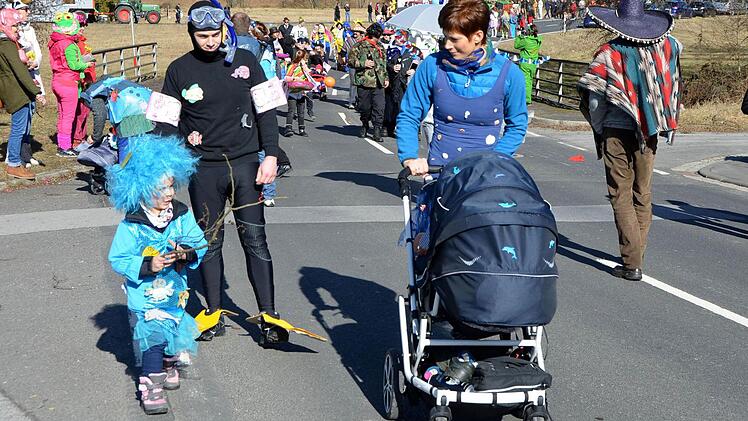 Faschingsumzug des Premicher Vereinsrings. Foto: Peter Rauch