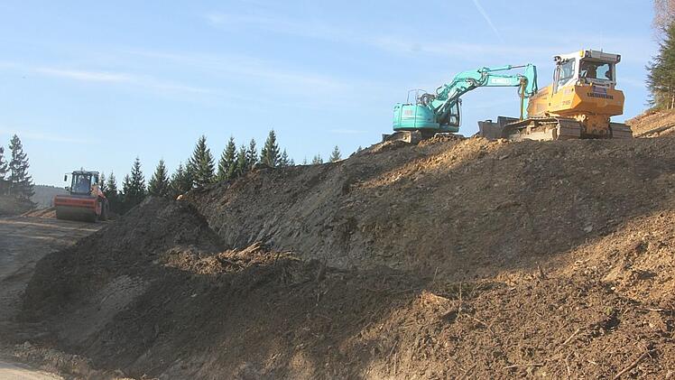 Letzte Arbeiten an der KC 18 vor der Freigabe am 27. Oktober Veronika Schadeck