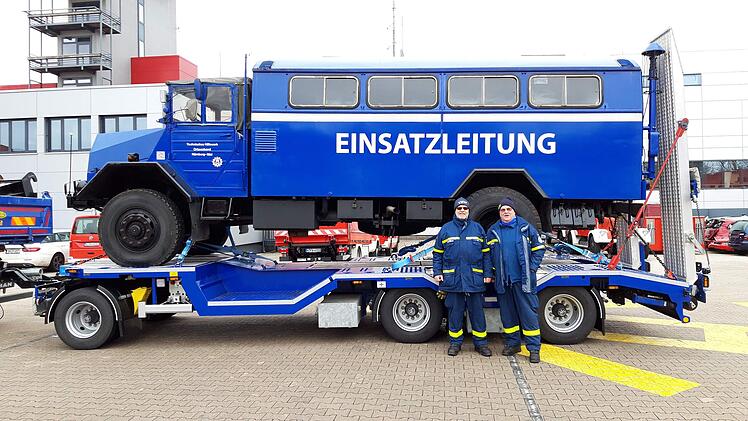Rarität vom THW Nürnberg stand über Jahre in Tunnel - Einsatzkräfte retten "echten Hingucker"