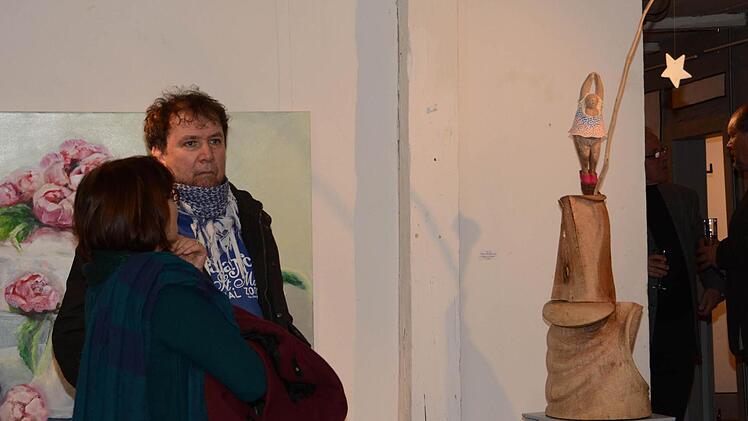 Kunstausstellung zum Thema "Opulent" des Kulmbacher Kunstvereins. Foto: Dagmar Besand