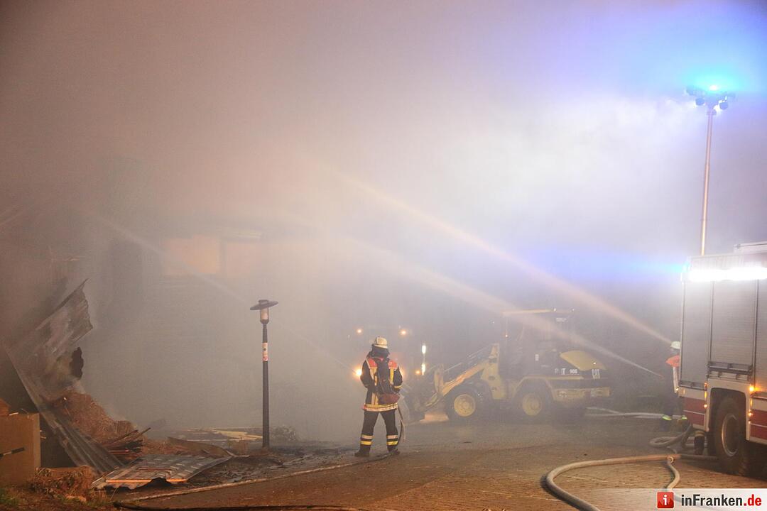 Schwerer Brand in Bad Staffelstein - 500.000 Euro Schaden