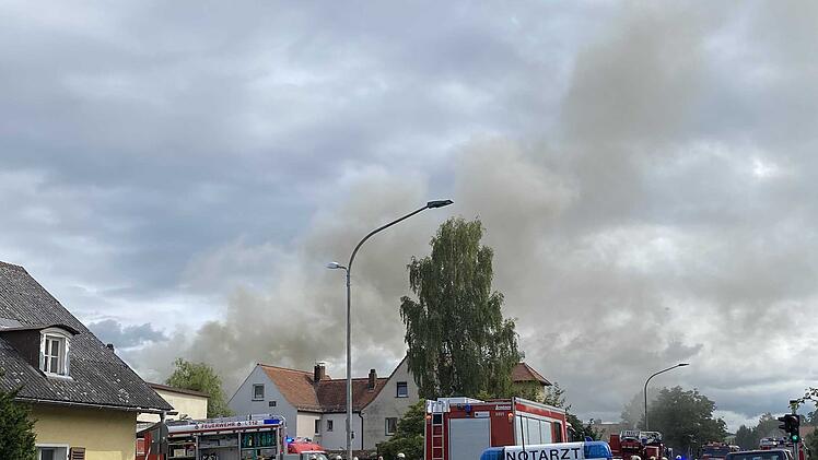 Wohnhausbrand in Bayreuth