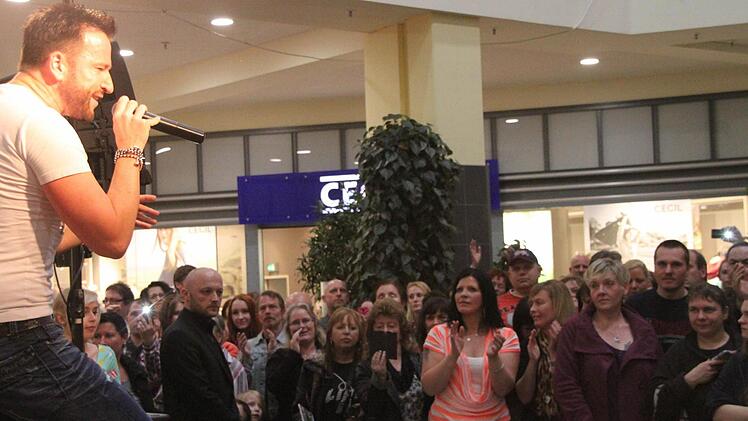 Michael Wendler bei seinem Auftritt im Fritz. Foto: Jürgen Gärtner