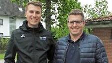 Alexander Triebel (l.) und Marcus Dangel sind die neuen Feuerwehrkommandanten. Foto: Schnake