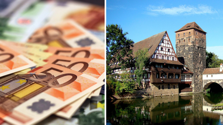 Symbolbild: Geld, Nürnberg