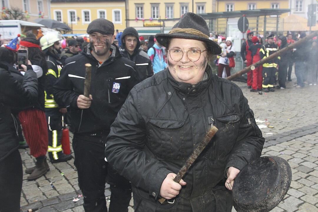 Narrentreiben in Stadtsteinach 2024