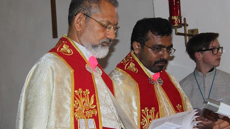 Indischer Gottesdienst in Windheim. Foto: Veronika Schadeck