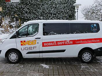 In Affalterthal wurde bereits mobil geimpft.