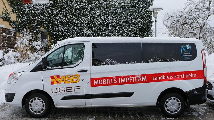 In Affalterthal wurde bereits mobil geimpft.