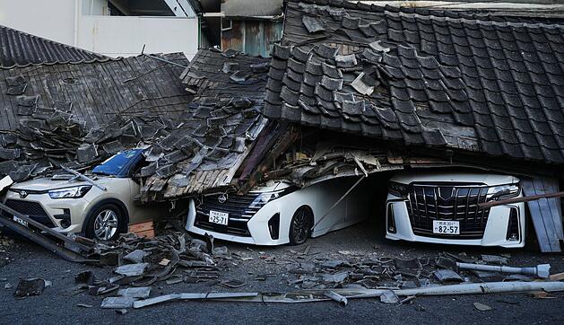 Nach dem schweren Erdbeben in Japan