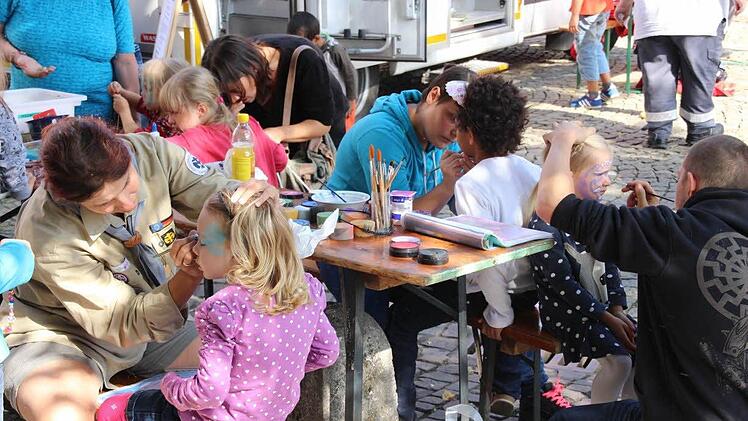 Kinderfest auf dem Anger.Foto: Dieter Britz