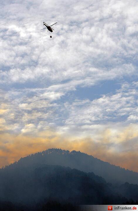 Waldbrand auf der Kanarischen Insel