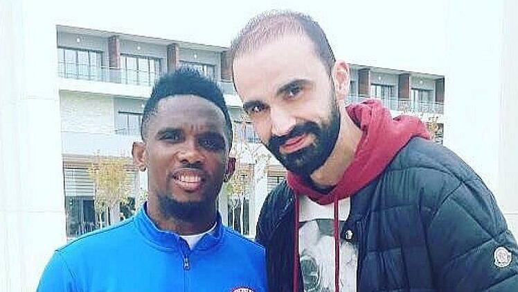 Samuel Eto'o aus Kamerun spielt seit 2015 in der Türkei.