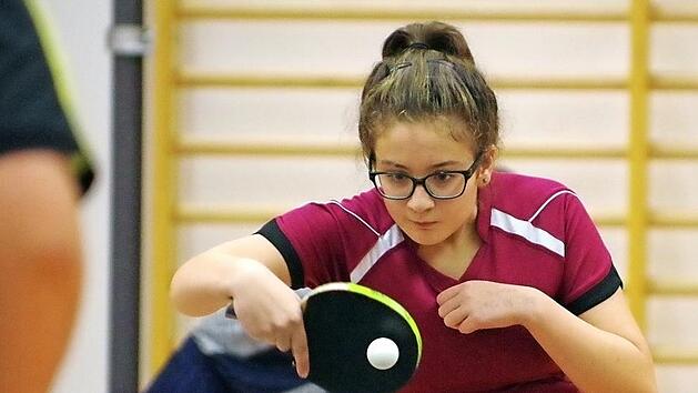 Tuba Sorkilic vom TSV Unterlauter: Nordostbayerische Vizemeisterin in der Altersklasse U15. Fotos: Hans Franz