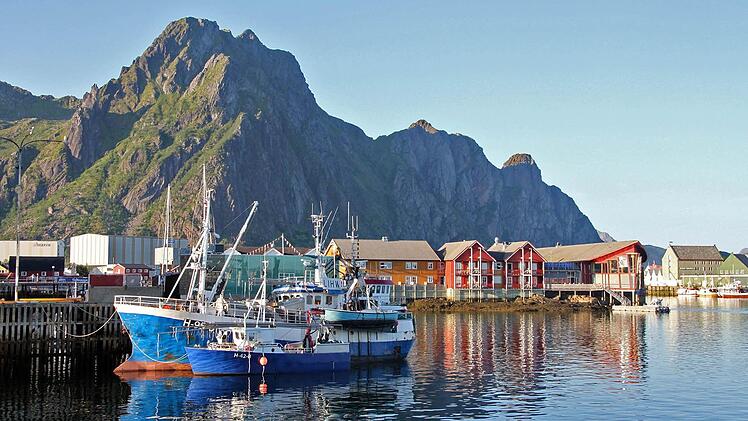 Ein Hafen auf den Lofoten Foto: Klaus Hümmer