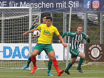 Auf Johannes Rosiwal (vorne) müssen die DJKler am Samstag verzichten. Foto: sportpress