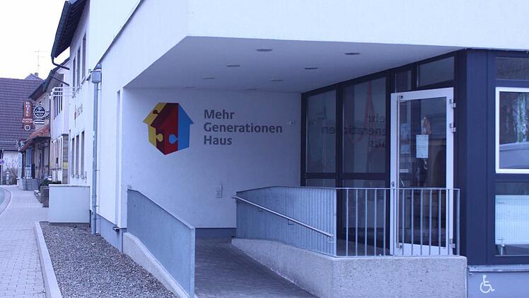 Eingang zum Mehrgenerationenhaus