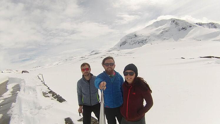 Unterwegs im Gebirge Jotunheimen