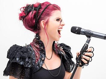 Metal-Sängerin Liza Minet Foto: privat