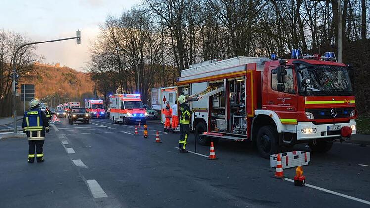 Ein schwerer Unfall ereignete sich am Donnerstag auf dem Westring.  Foto: Peter Rauch