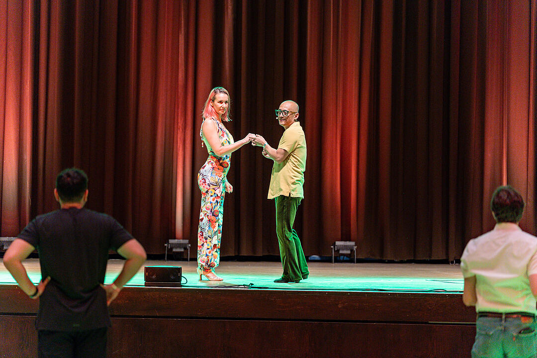 Das Festival bot viele Workshops f&uuml;r Anf&auml;nger und Profis!