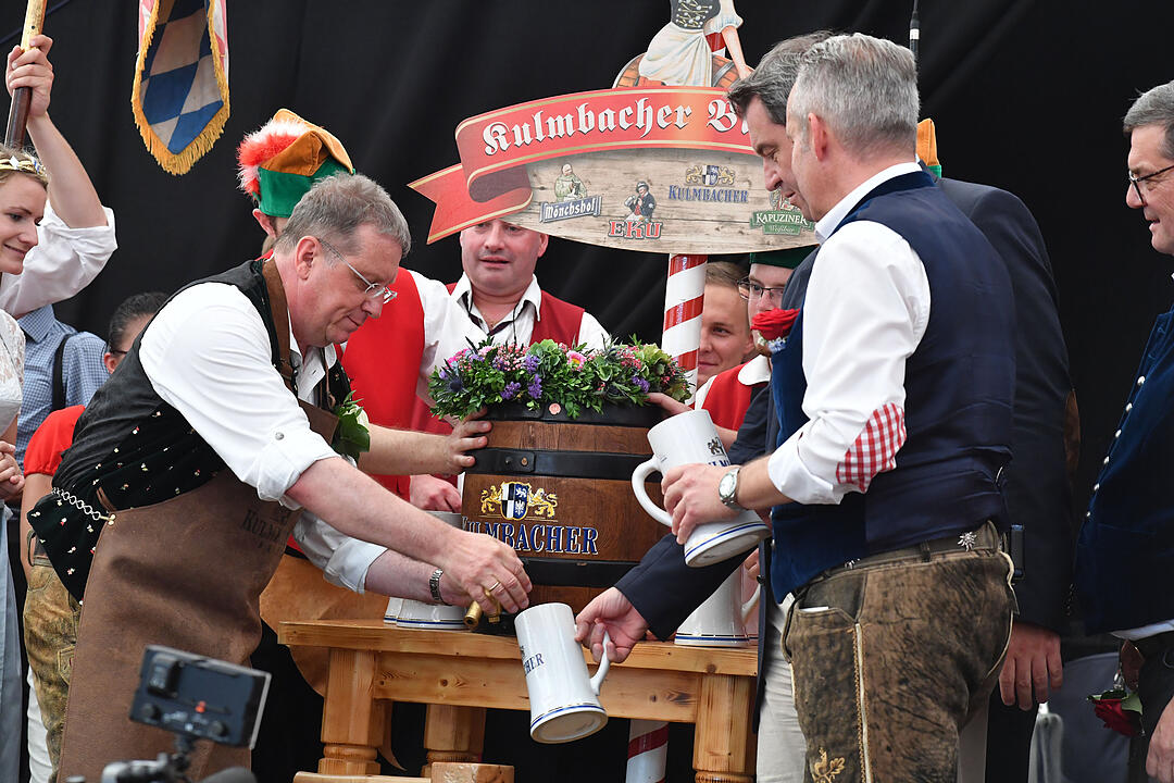 Der Auftakt der Kulmbacher Bierwoche 2018