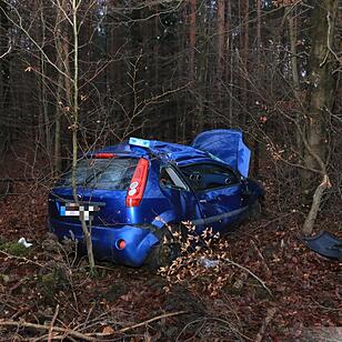 Unfall zwischen Bamberg und Geisfeld