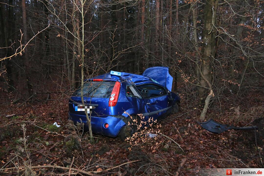 Unfall zwischen Bamberg und Geisfeld