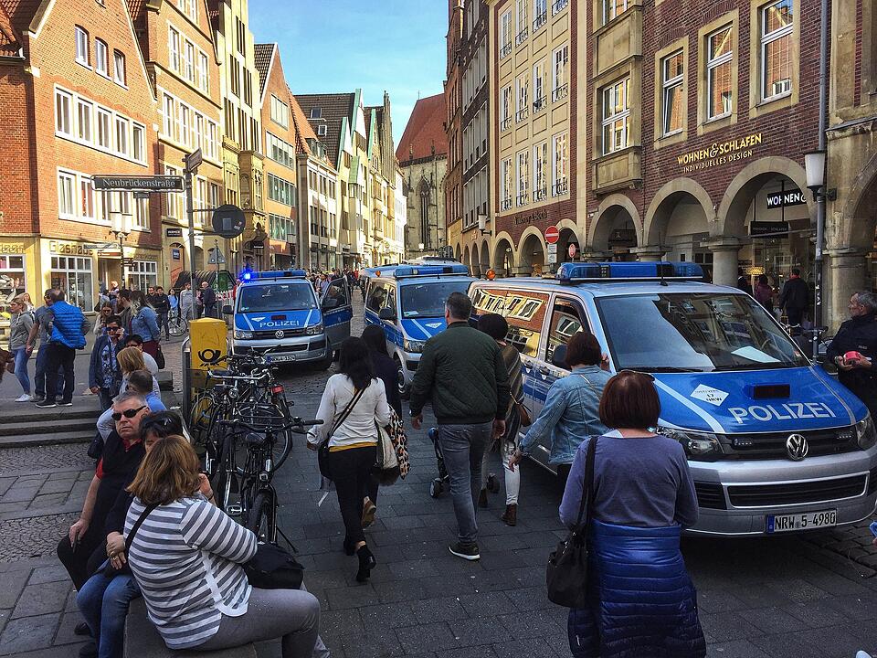 Tote und Verletzte bei Zwischenfall in Münster