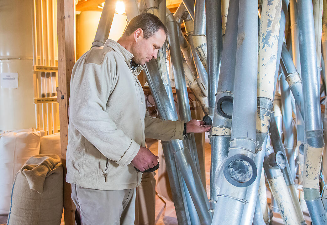 Besuch in der Schaubm&uuml;hle