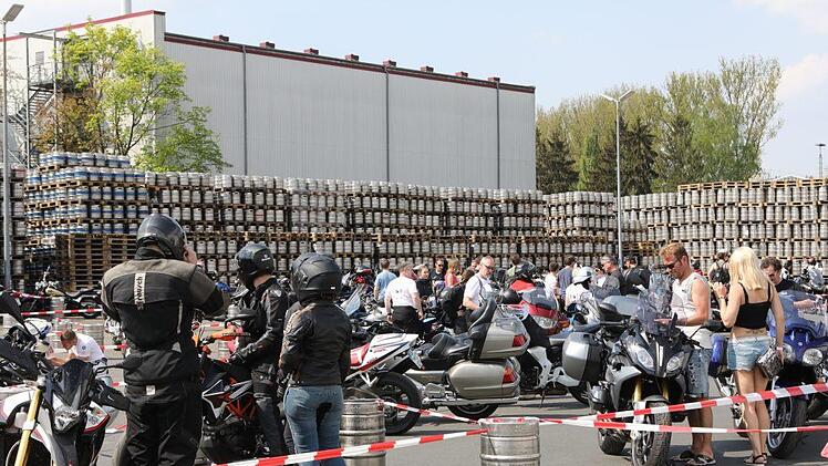 Impressionen von der Motorradsternfahrt Foto: Barbara Herbst