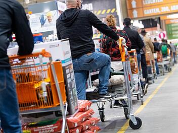 Baumärkte dürfen wieder öffnen.