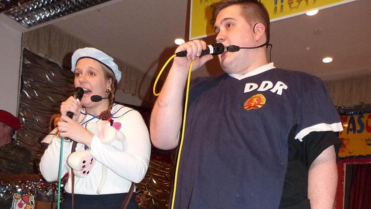 Mona-Isabelle Peter und Nicolas Peter Foto: Werner Reißaus