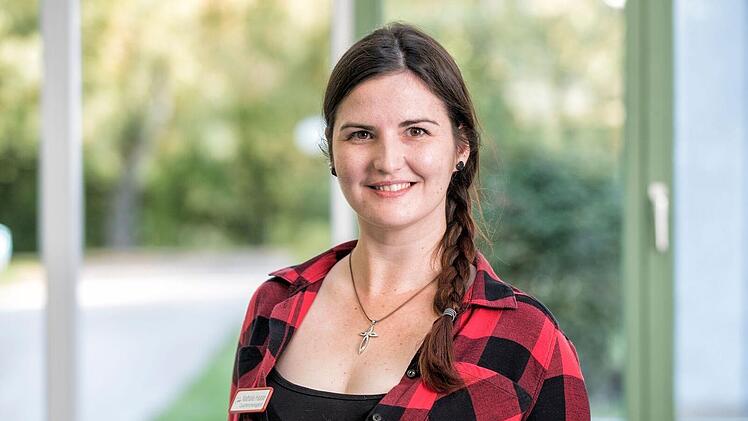 Die Quartiersmanagerin Nathalie Haase