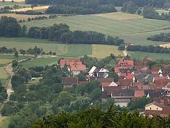 Blick auf Drügendorf  Foto: Archiv