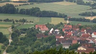 Blick auf Drügendorf  Foto: Archiv