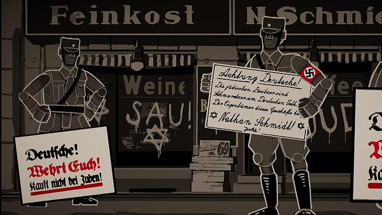 Das Spiel " Trough the Darkness of Times handelt von den Wiederständen gegen den Nationalsozialismus. Quelle: Paintbucket Games