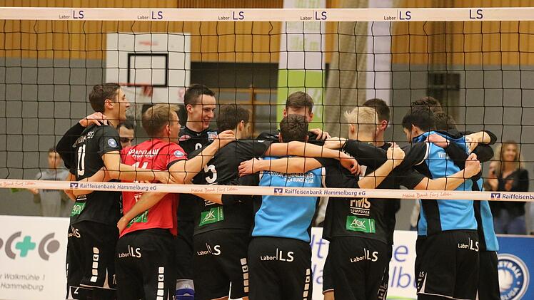 Impressionen vom Heimspielsieg der Hammelburg Volleys über den SSC Karlsruhe.Sebastian Schmitt