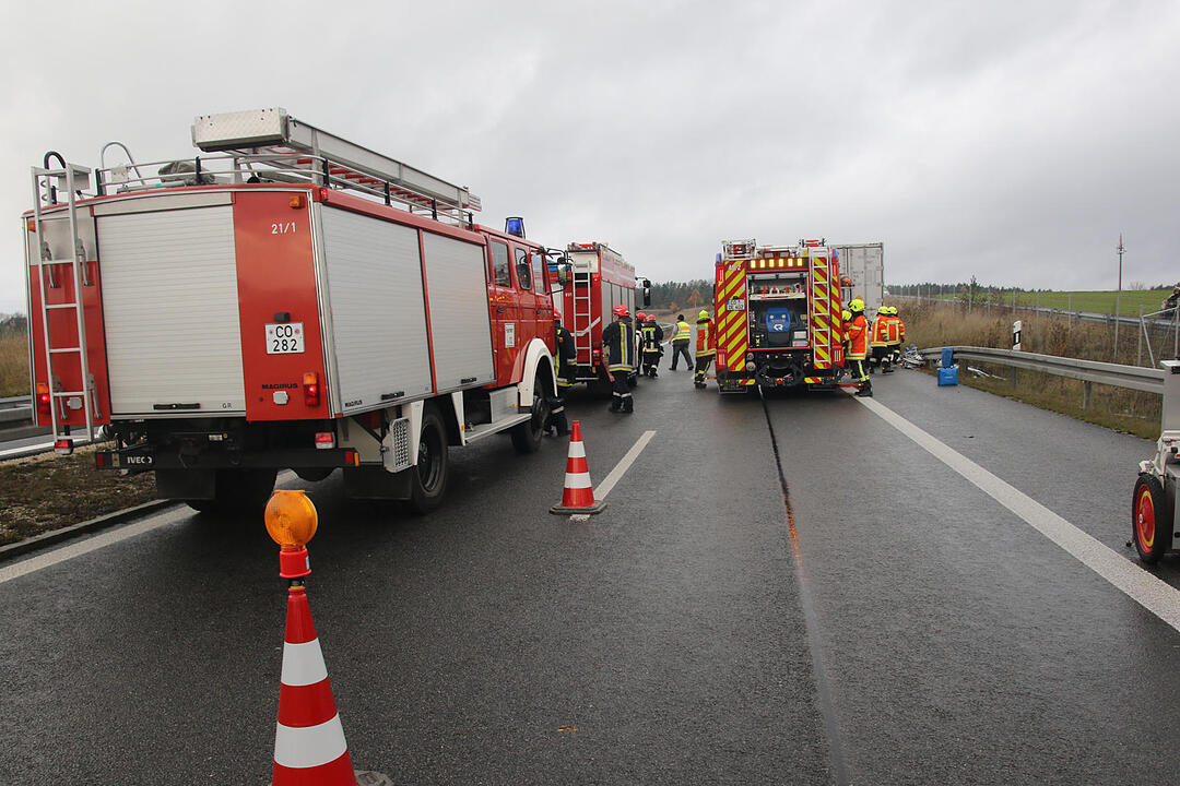 Unfall auf A73 bei Coburg