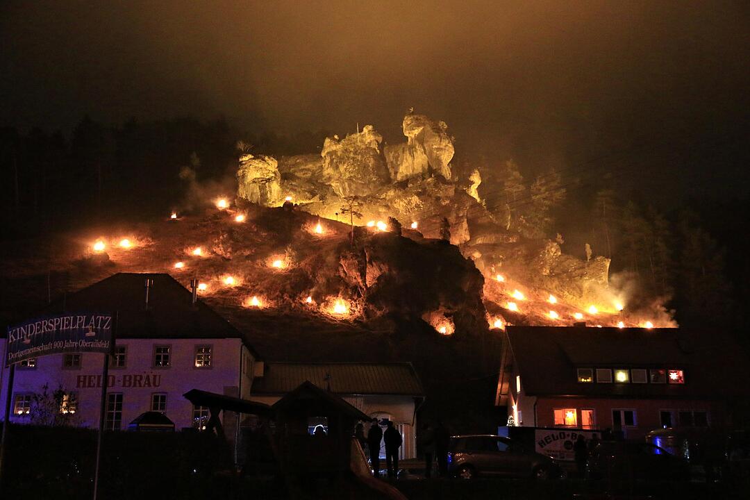 Lichterfest in Oberailsfeld